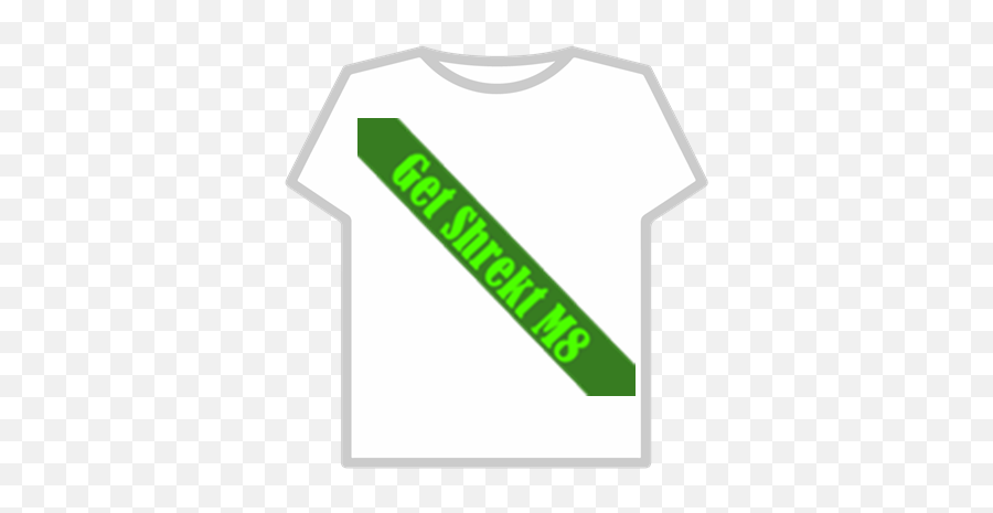 Shrek Sash - Roblox Active Shirt Png,Shrek 2 Logo