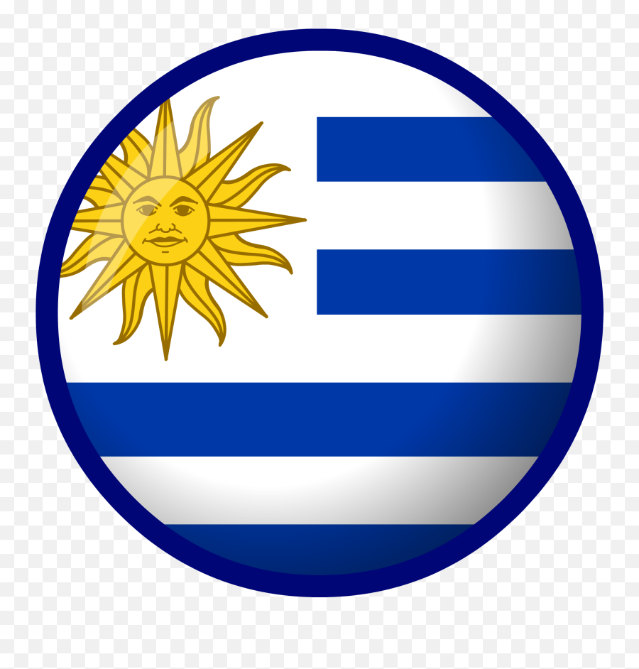 Uruguay Flag - Uruguay Sun Transparent Png,Uruguay Flag Png