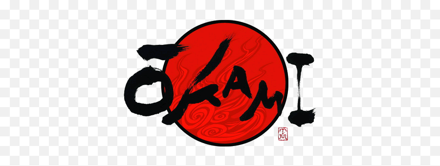 Okami Logo - Okami Hd Logo Transparent Png,Playstation 2 Logos
