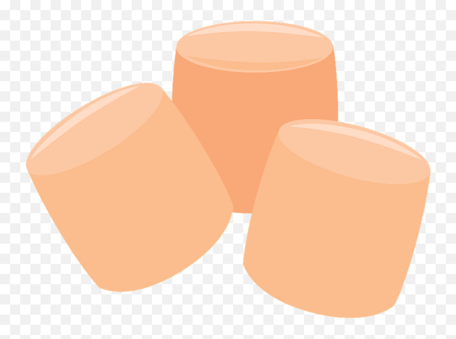 Marshmallow Clipart - Cylinder Png,Marshmallow Transparent