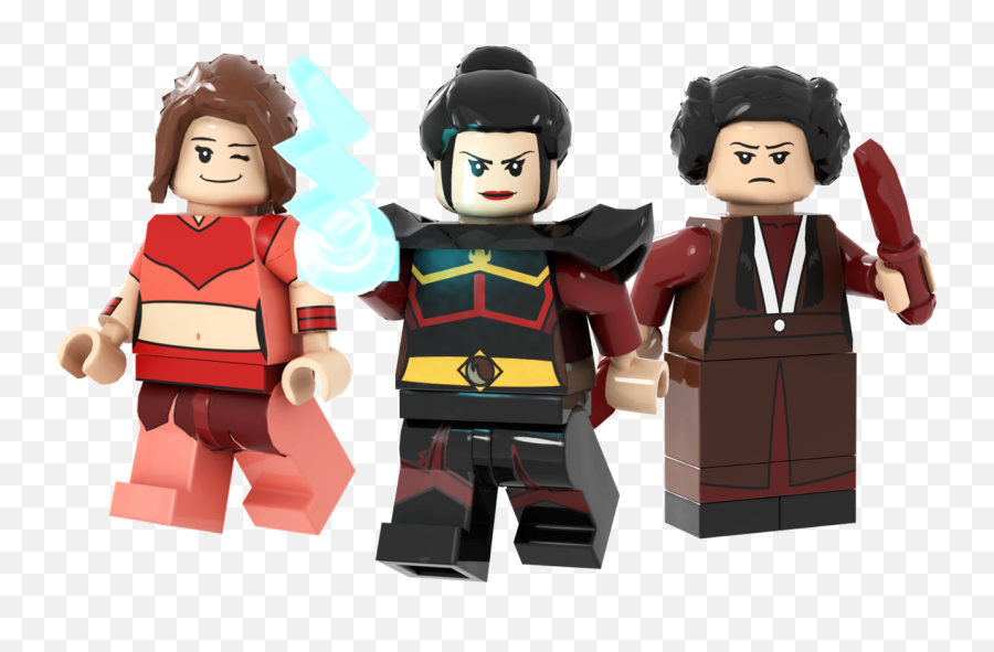 Nickalive New Fan - Made U0027avatar The Last Airbenderu0027 Lego Avatar The Last Airbender Azula Lego Png,Avatar The Last Airbender Png