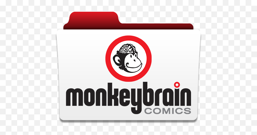 Monkey Brain V2 Icon - Comic Book Publishers Folders Monkeybrain Comics Png,One Piece Folder Icon
