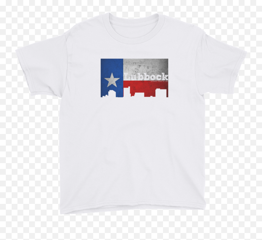 Lubbock Texas Flag Youth - Active Shirt Png,Texas Flag Png