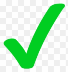 Green Ok Png Icon - Transparent Background Clipart Tick