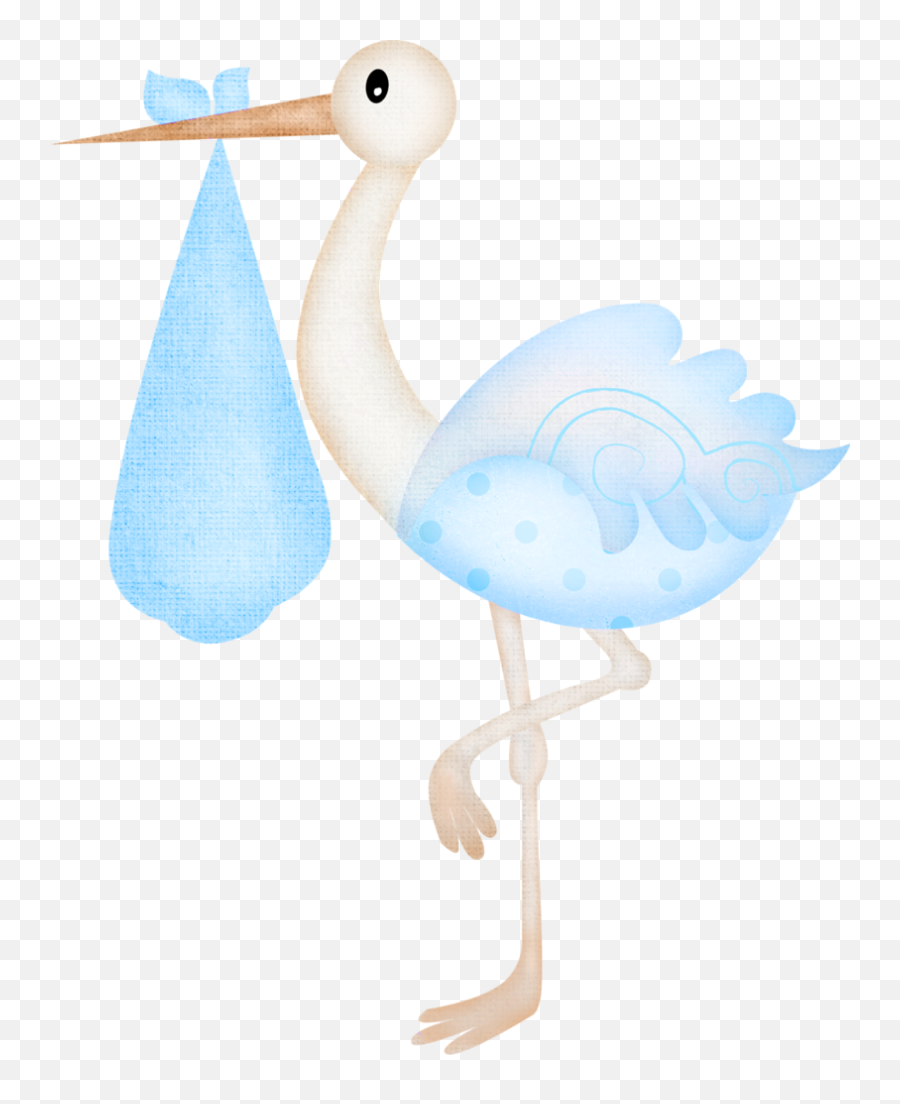 Download Standing Stork Baby Shower Babies Clipart - Girl Baby Shower Clip Art Png,It's A Girl Png