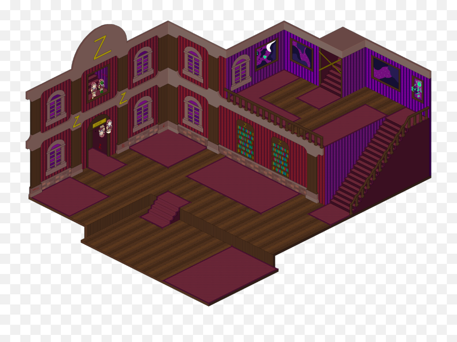 Public Room Habboween Homeroom By Zoro - Ads Halloween Habbo Png,Zoro Icon