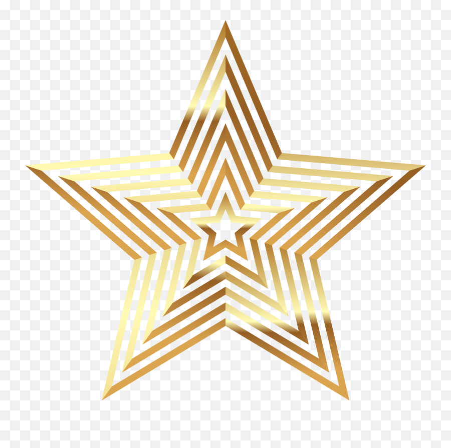 Art Deco Star Png Free