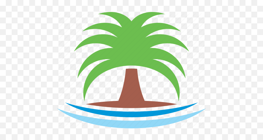 Beach Logo Palm Sea Summer Tree Icon - Pineapple Png,Palm Tree Logo