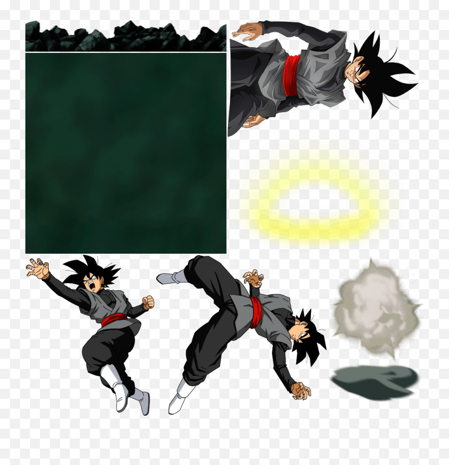 Dokkan Assets - Goku Black Dokkan Assets Png,Goku Black Png