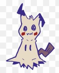 Download Vinyl Mimikyu Stickers - Clip Art Png,Mimikyu Png