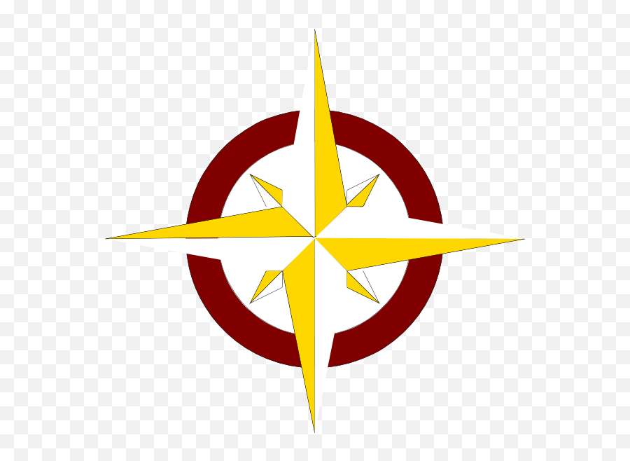 Compass Rose Clip Art Public Domain - Reticle Sights Png,Compass Rose Icon