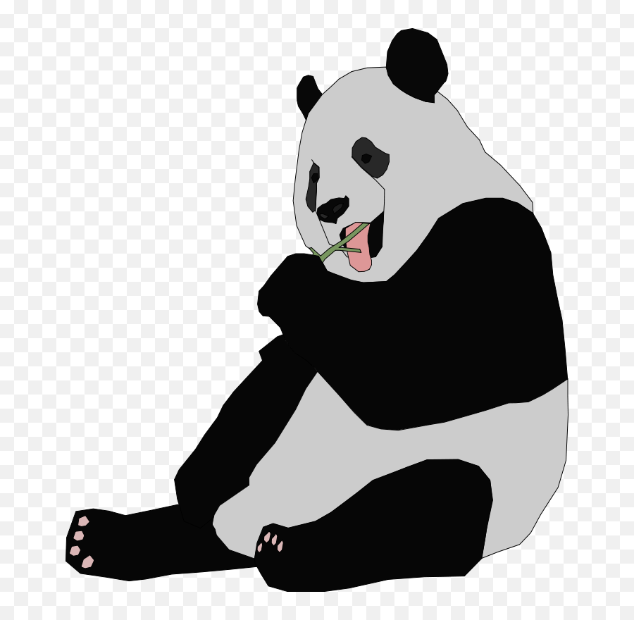 Panda Bear Halloween Png Freeuse - Giant Panda Clip Art,Cute Panda Png