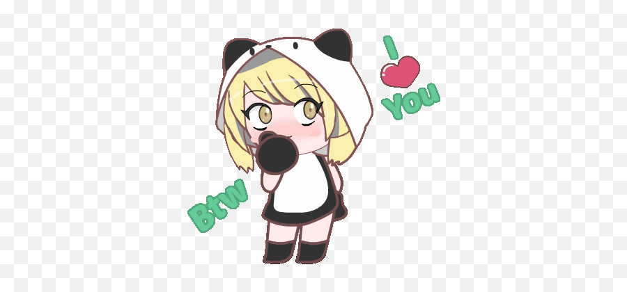 Blonde Big Eyes Sticker - Blonde Big Eyes Anime Discover Fictional Character Png,Anime Gif Icon Tumblr