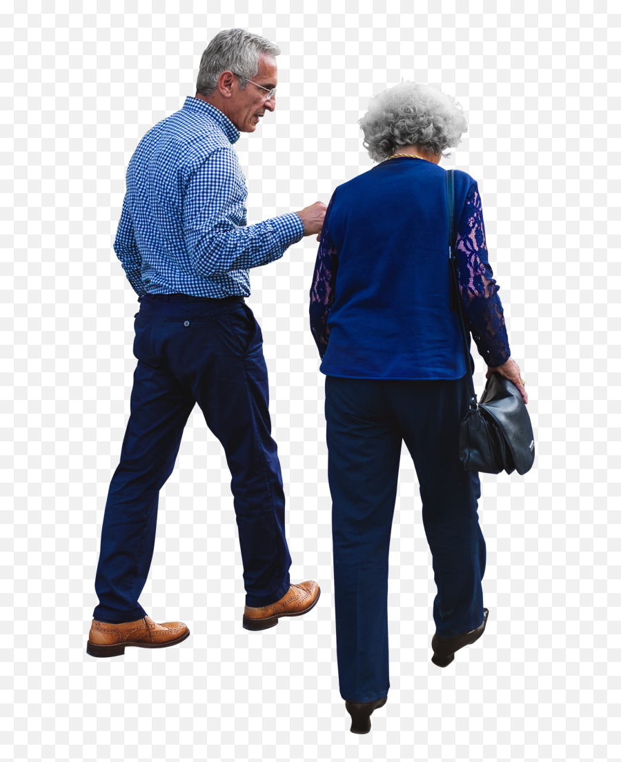 Png Image - Old People Walking Png,People Walking Png