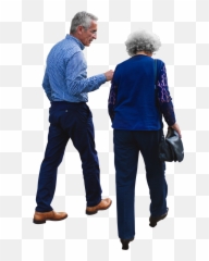 Png Image - Old People Walking
