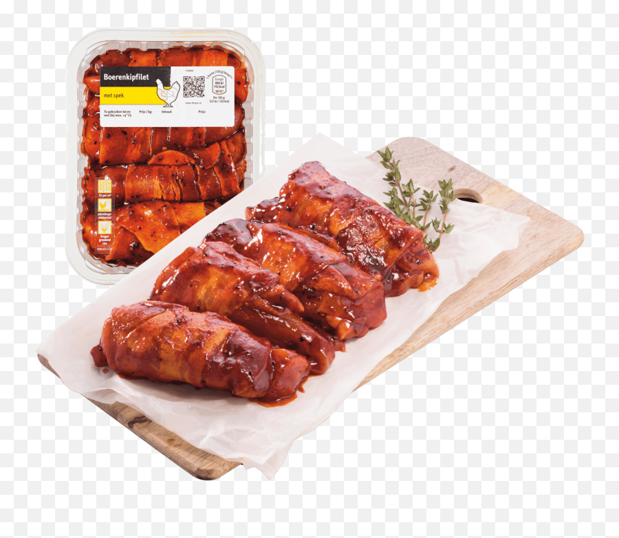 Download Pork Bacon Sausage Kipfilet - Bacon Supermarket Png,Pork Png
