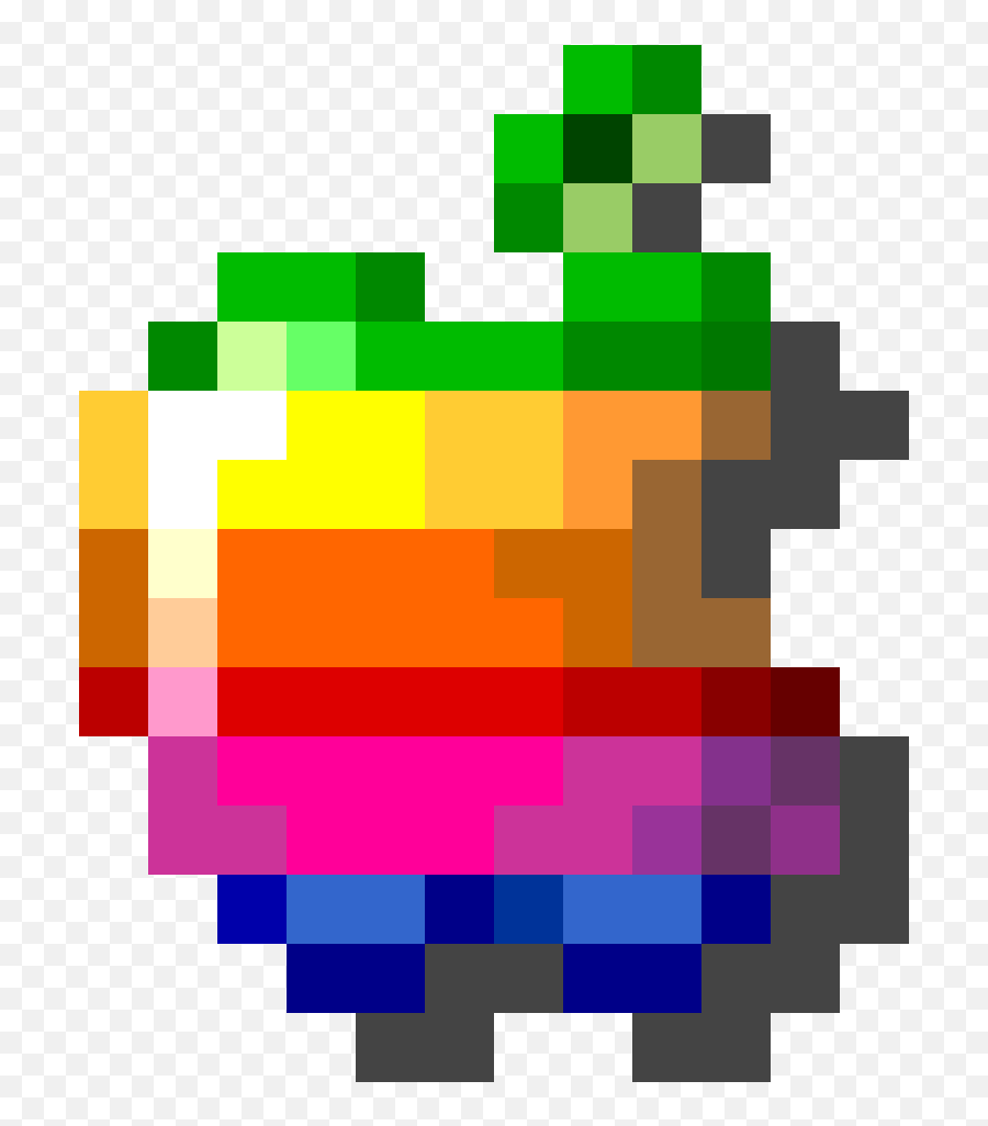 Pixilart - Macos 9 Apple Icon By Marvan0305 Safira Minecraft Png,Macos Icon