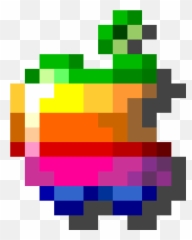 Pixilart - MacOS 9 Apple icon by Marvan0305 Safira Minecraft png