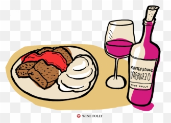 15 Drool - Worthy Comfort Food and Wine Pairings Folly Meat Loaf Clipart png