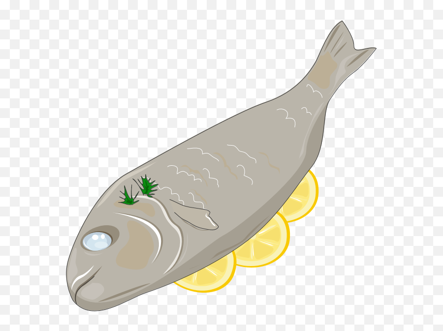 Filecooked Fish Clip Artpng - Wikimedia Commons Cooked Fish Clipart,Fish Clipart Transparent