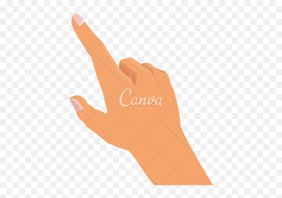 Hand Pointing With Index Finger Icon - Canva Sign Language Png,Pointer Finger Icon
