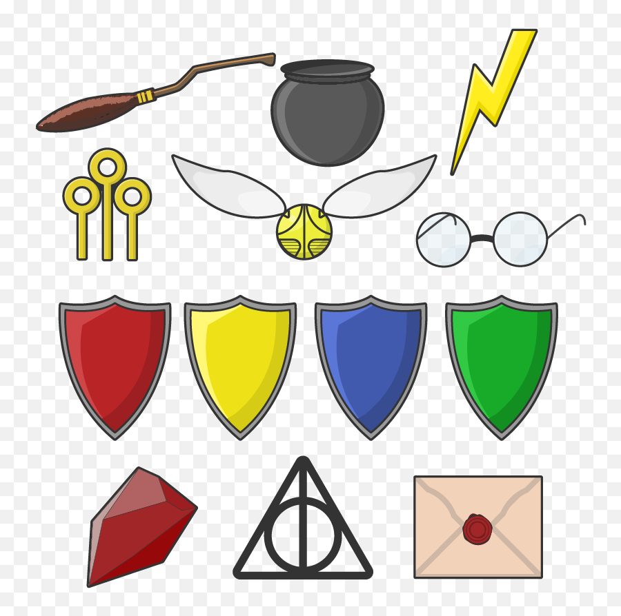 Harry Potter Icon Set - They Are Not Only Books Png,Rpg Icon Set
