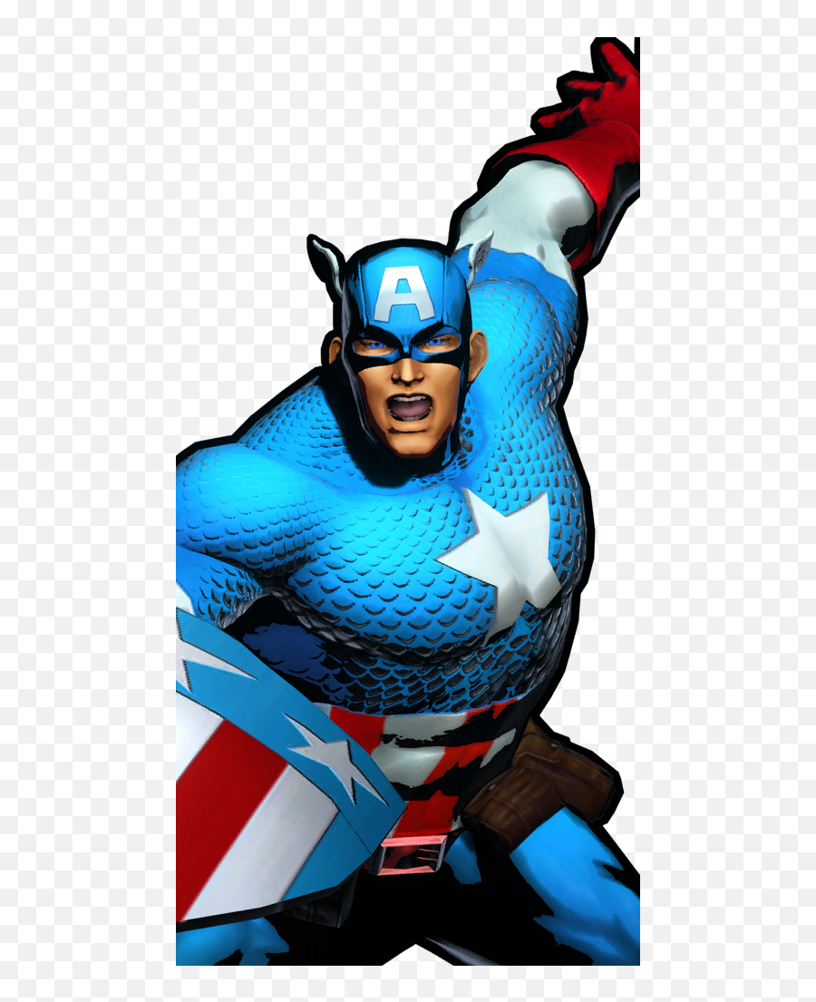 Captain America Marvel Vs Capcom - Ultimate Marvel Vs Capcom 3 Captain America Png,Steve Rogers Png