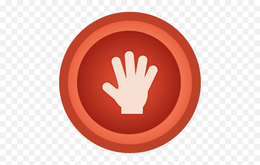 High Five Khan Academy Wiki Fandom - Sign Language Png,Stop Hand Icon
