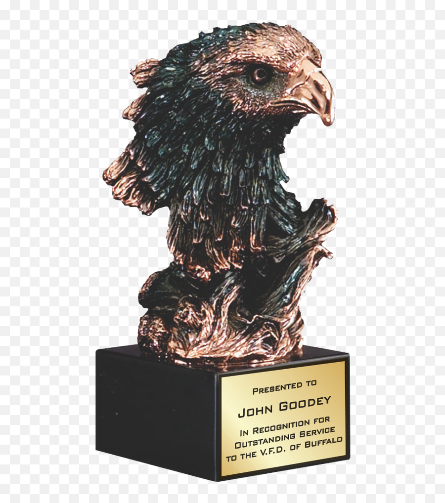 Antique Gold Eagle Head - Award Png,Eagle Head Png