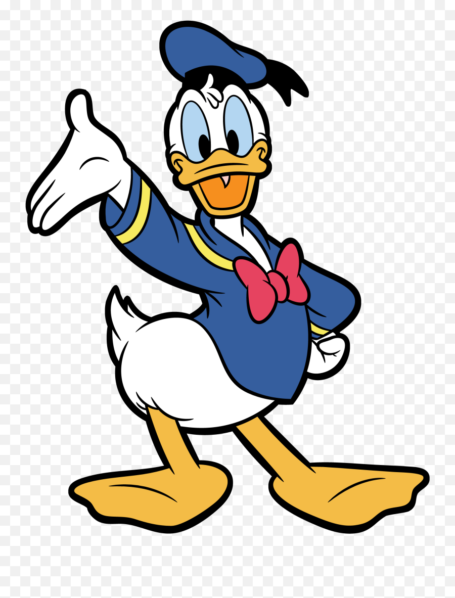 Donald Duck Waving Png Image Transparent