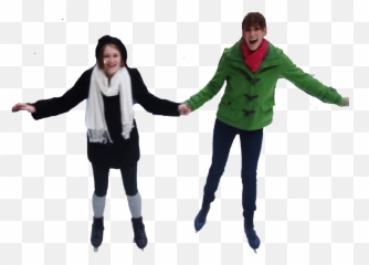 People In Ice Skates Png Image With No - Skating