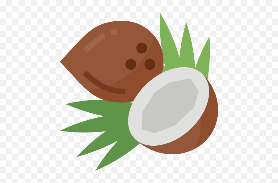 Coconut - Free Food Icons Coco Fruta Svg Png,Coconut Png
