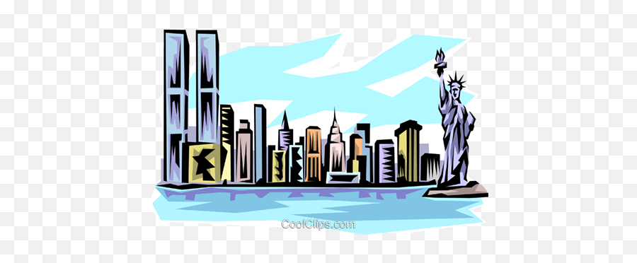 New York Skyline Royalty Free Vector New York Skyline Clip Art Png Free Transparent Png Images Pngaaa Com