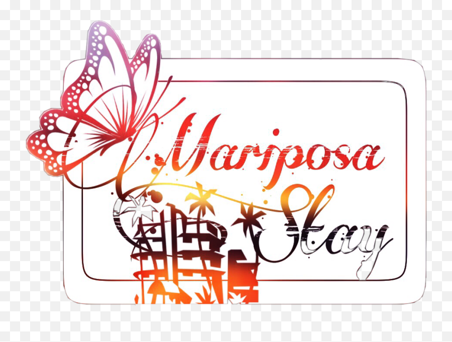 Stay With Mariposa - Best Price Guarantee Calligraphy Png,Mariposa Png