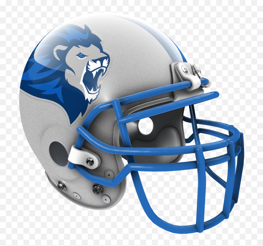 Download Lionshelmet - 1 Football Helmet With Spartan Logo Wolf With Football Helmet Png,Spartan Helmet Logo