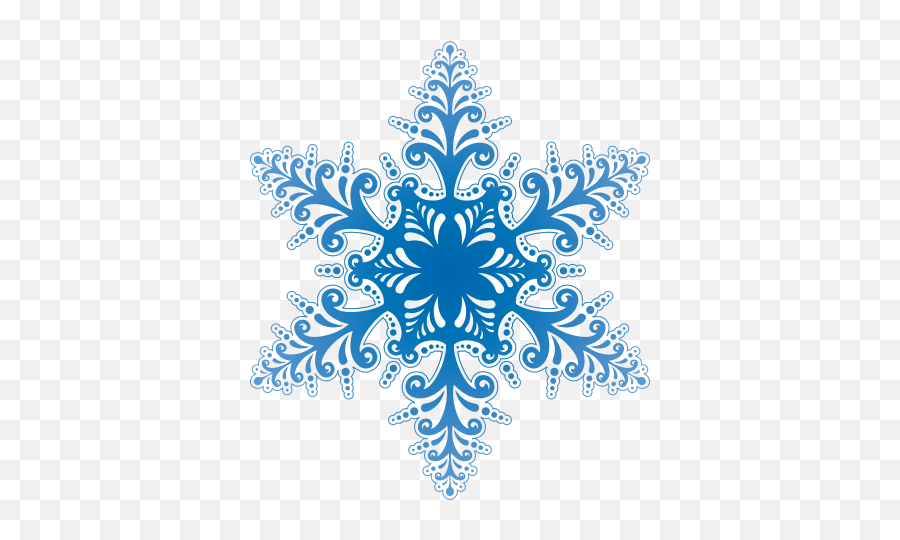 Snowflakes Png And Vectors For Free Download - Dlpngcom Blue Snowflake Transparent,Snowflake Pattern Png