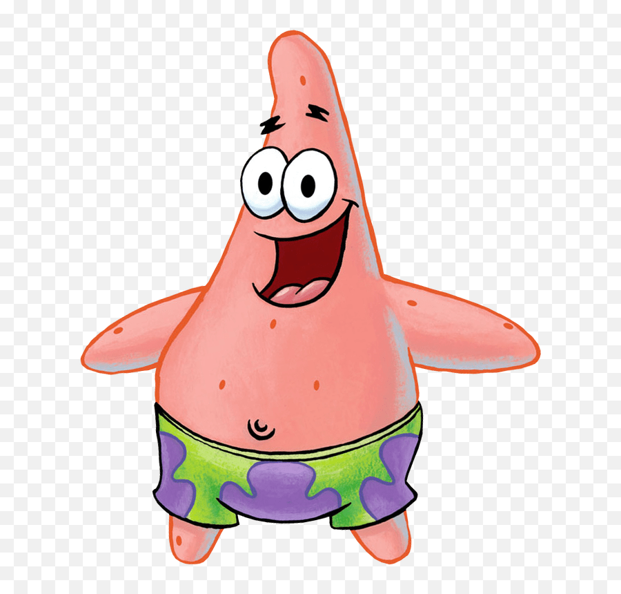 Patrick Star Happy Transparent Png - Stickpng Patrick Star Png,Happy Transparent Background