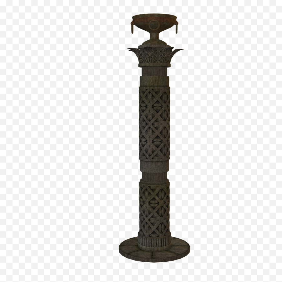 Download Column Mythical Figure - Stone Column Png,Pillar Png