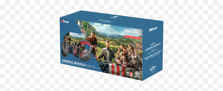 Trust Gxt Headset Mouse Far Cry 5 Game Bundle - Far Cry People Png,Far Cry 5 Logo Png