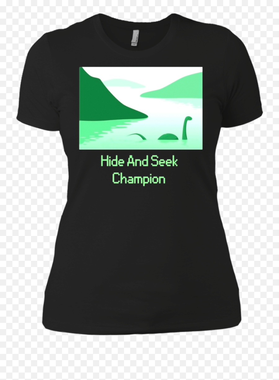 Seek Champion Funny Loch Ness Monster - Active Shirt Png,Loch Ness Monster Png