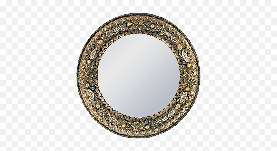 Download Gold Silver Round Mirror - Circle Png,Silver Circle Png
