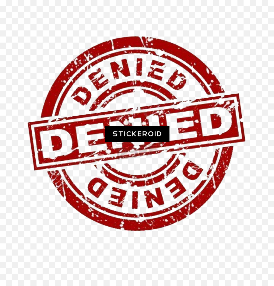 Transparent Denied Stamp Png - Denied Stamp Png,Fail Stamp Png