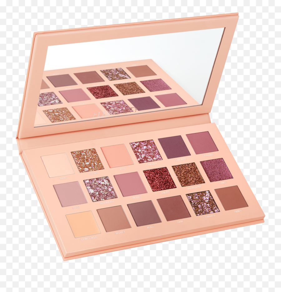 The New Nude Eyeshadow Palette - Huda Palette Png,Eyeshadow Png