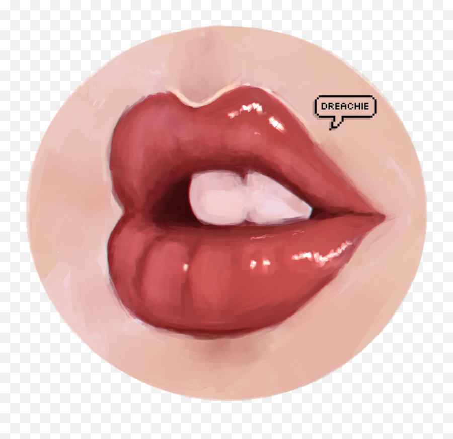 Glossy Tongue Png Lip Doodle - Clip Art Library Tongue,Tongue Png