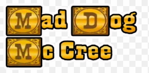 Download Hd Clearlogo Ribbon - Mad Dog Mccree Logo Metal Png,Mad Dog Png