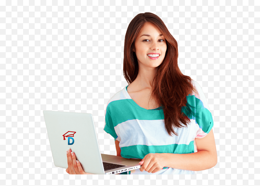 Digital Teacher English Language Lab - C 1343156 Png Girl With Laptop Png,Teacher Png