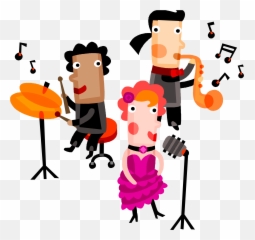 Kids Music Clipart - Musical Performance Art png