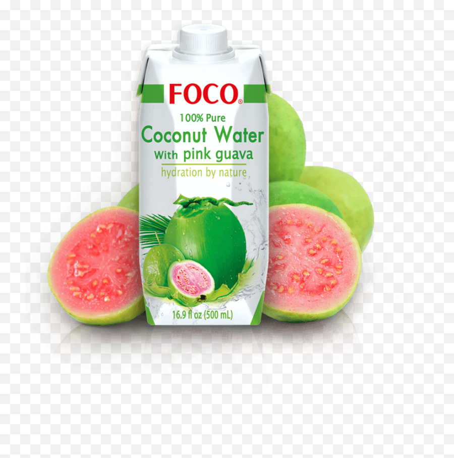 Foco Focobevcom - Foco Coconut Water With Lychee 500 Ml 105 Pf Fl Oz Png,Guava Png