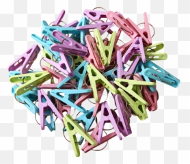 Us 228 60 Pack Free Basket Strong Windproof Clothespin Underwear Clip Socks Plastic Stationery Category Household Itemsstrong Clothespinsplastic - Craft Png,Clothespin Png