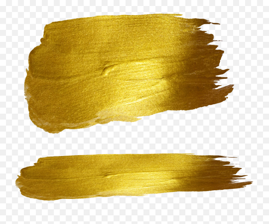 Strokes Gold Brush Illustration Ink - Paint Stroke Gold Png,Gold Paint Png